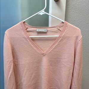 Everlane Cashmere Women's Pink Sweater - Crew Neck